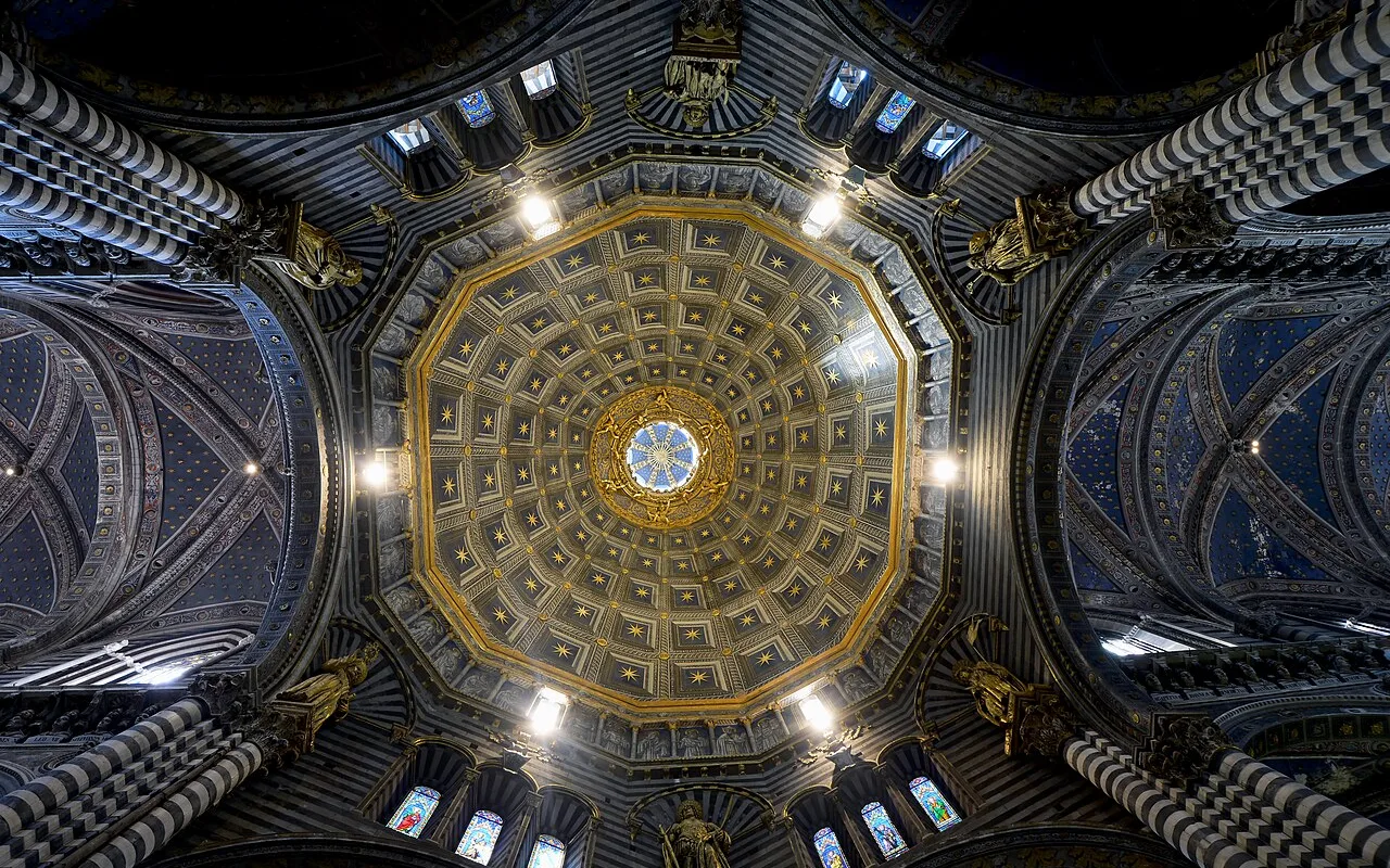 The dome of Siena Cathedral